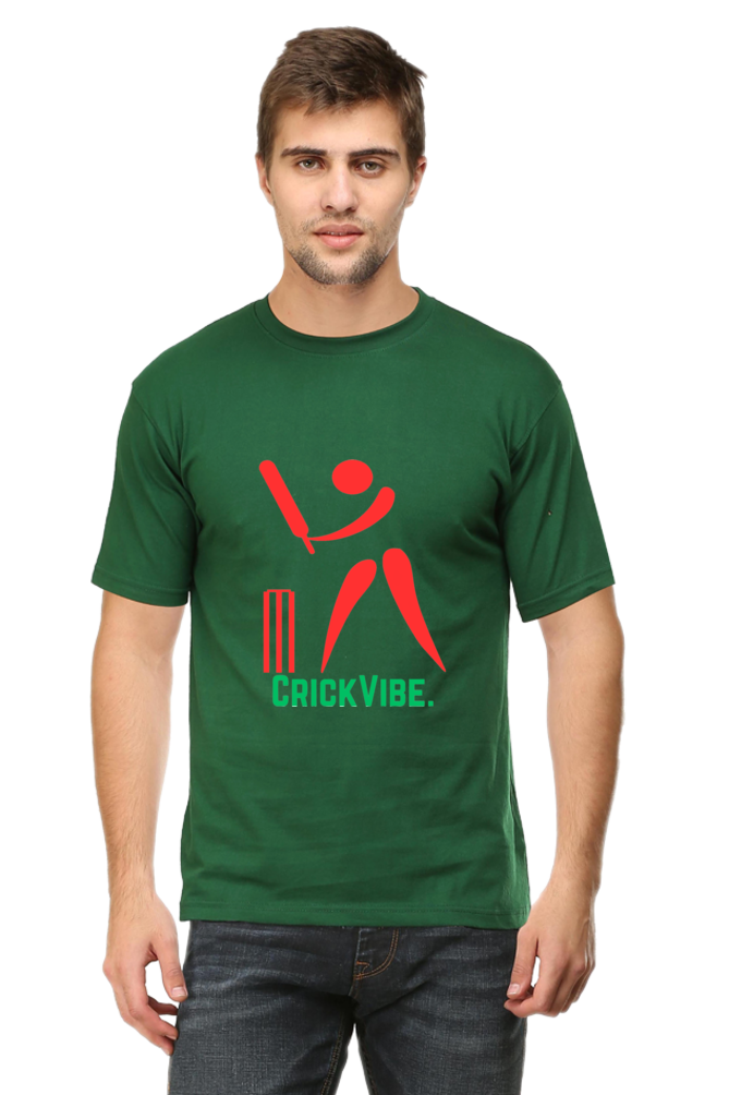 Bluelander's Cotton Half Sleeve T-Shirt -Rock the Cricket Ground in Comfort and Style!