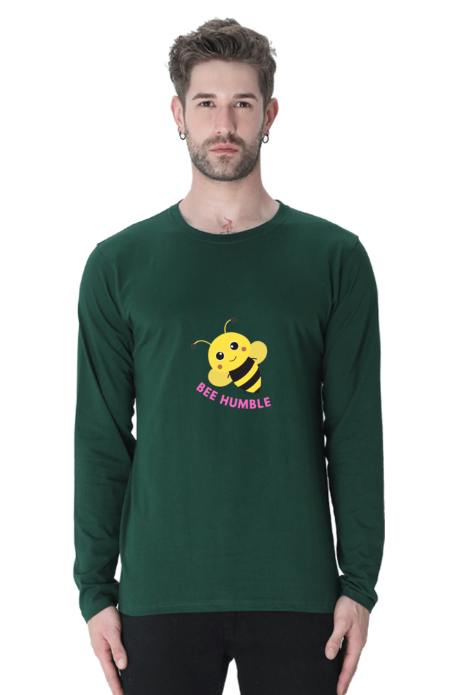 BlueLander Full Sleeve Apparel: Elevate Your Wardrobe with 'Bee Humble' – Where Style Meets Humility.