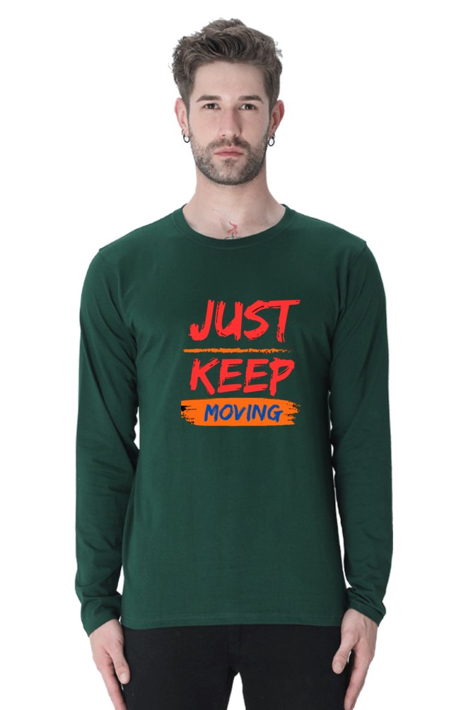 Effortless Elegance: Embrace Comfort in Bluelander Full Sleeve Cotton T-Shirts - Style that Speaks, Comfort that Lasts. Keep Moving, Don't Stop.