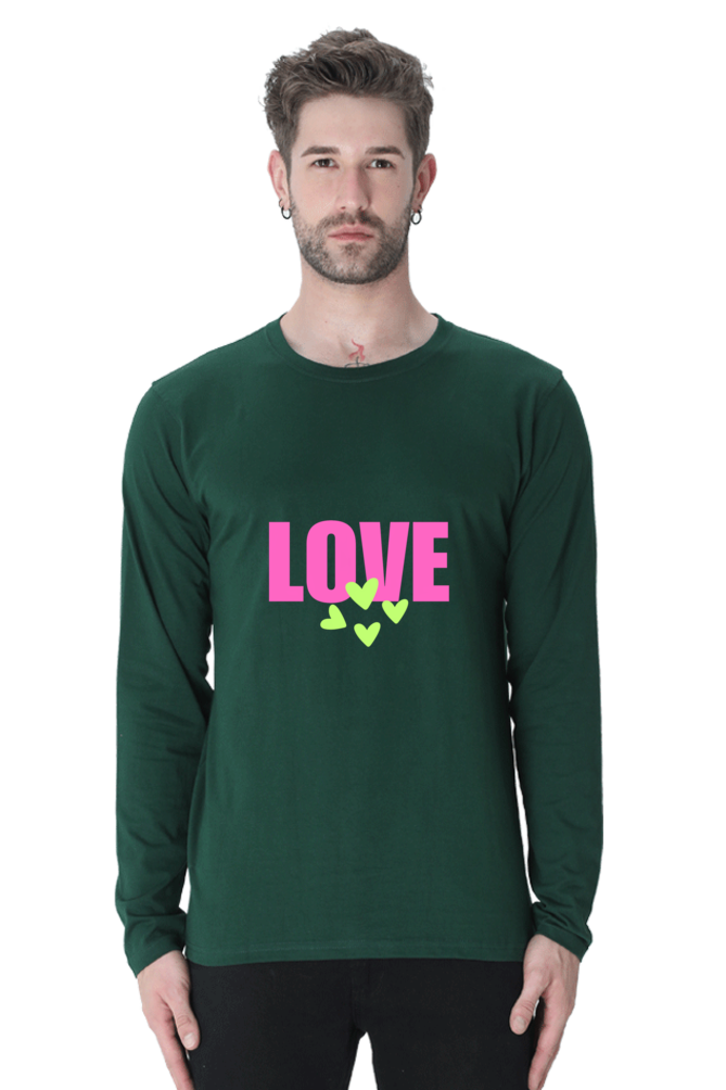 Bluelander Elegance: Full Sleeve T-Shirt, Made in India for Our Talented and Beautiful Indians. Spread Love and Positivity with Enhanced Style and Supreme Comfort.