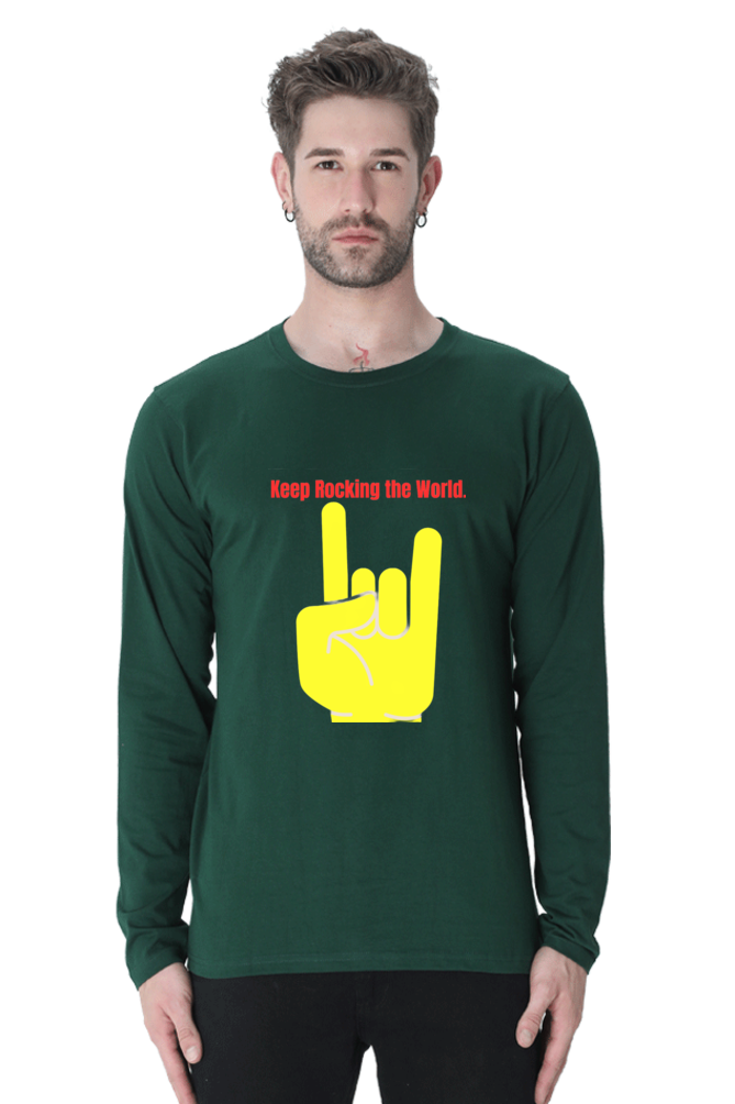 Bluelander's High-Quality Full Sleeve Cotton Tee – Rock Your Style with Confidence.