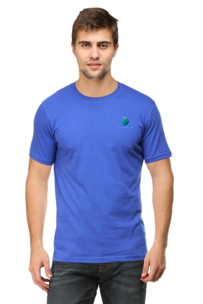 Stand Out in Every Crowd: Bluelander's Cotton Half Sleeve T-Shirt - Elevate Your Style!