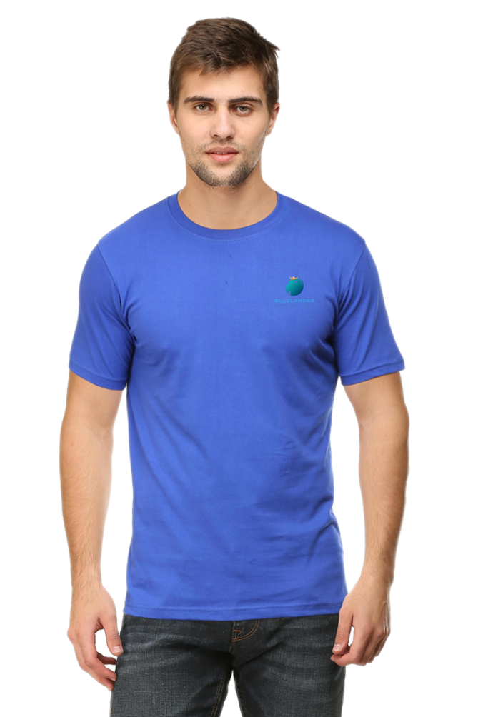 Bluelander's Cotton Half Sleeve T-Shirt -Rock the Cricket Ground in Comfort and Style!