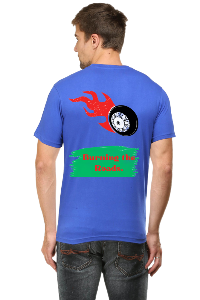 Step into Comfort and Style with Bluelander's Cotton Half Sleeve T-Shirt!
