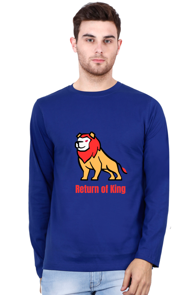 Bluelander's Cotton Full Sleeve T-Shirt - Ride the Wave of Fresh Fashion!