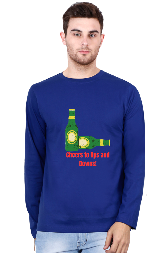 Make Your Weekend Remarkable with Bluelander's Cotton Full Sleeve T-Shirt!