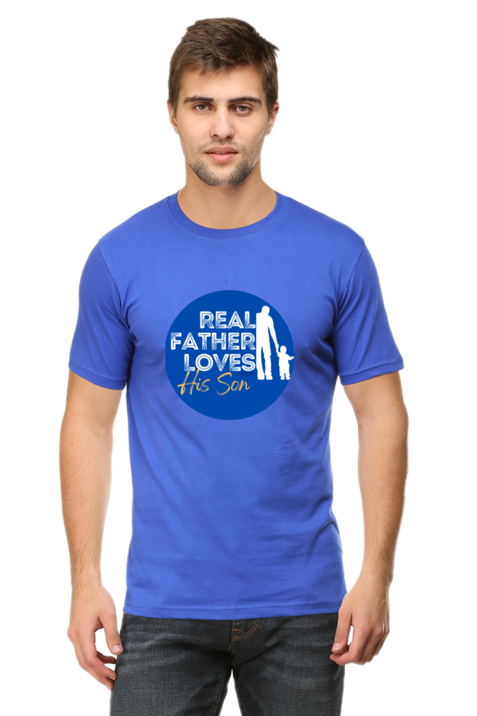 Elevate Father Son Bonds in Style Bluelander's Half Sleeve Cotton T-Shirt - Experience Supreme Comfort with Unmatched Design and Quality