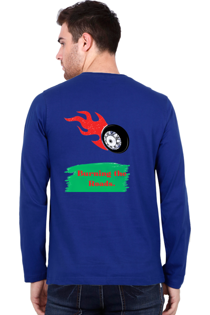 Make a Statement: Bluelander's Cotton Full Sleeve T-Shirts - Stand Out with Every Design!