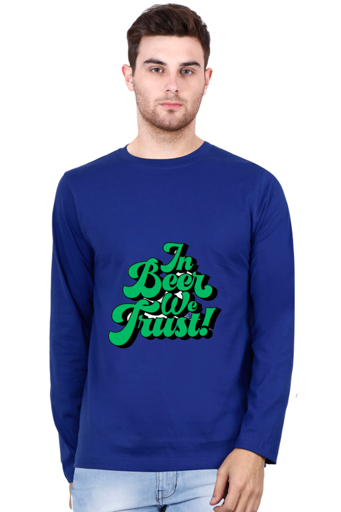 Unleash Your Fashionista: Bluelander's Cotton Full Sleeve T-Shirts - Embrace Comfort and Style!