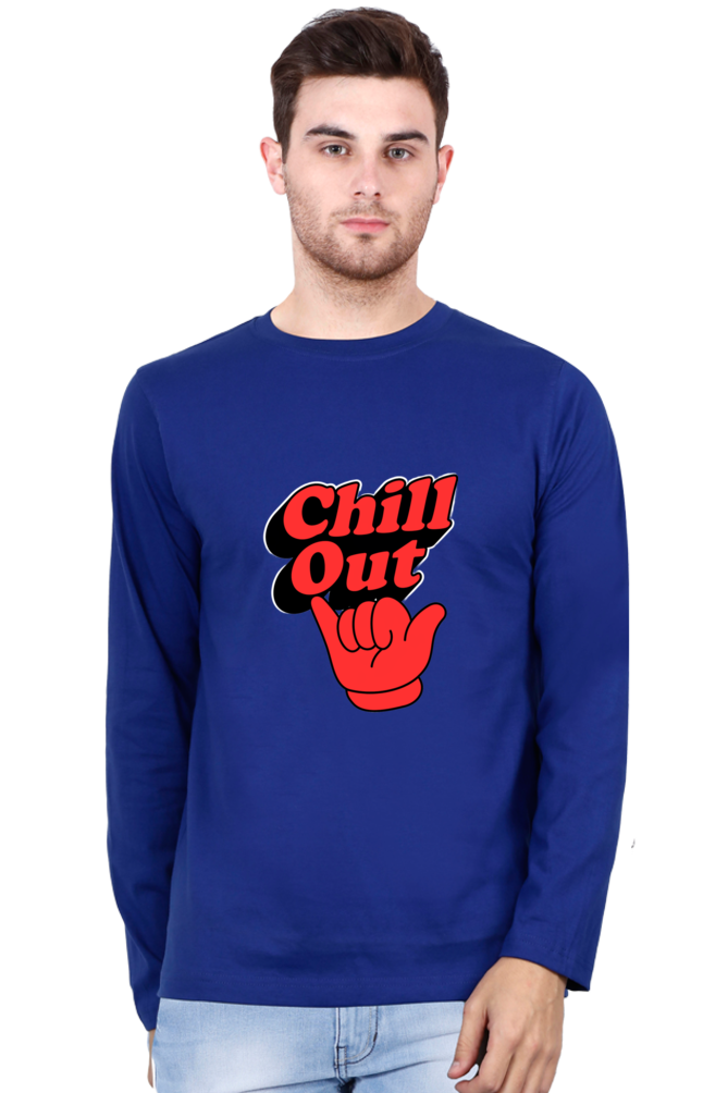 Bluelander Elegance: Step Out in Style with Cotton Full Sleeve T-Shirts.