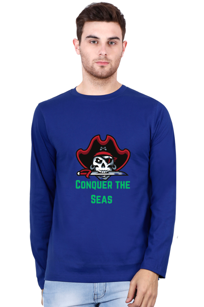 Elevate Your Style: Bluelander's Cotton Full Sleeve Tee, Where Fashion Begins!