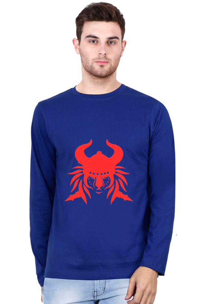 Inspire with Ease: Elevate Your Look in Bluelander's Cotton Full Sleeve T-Shirts!