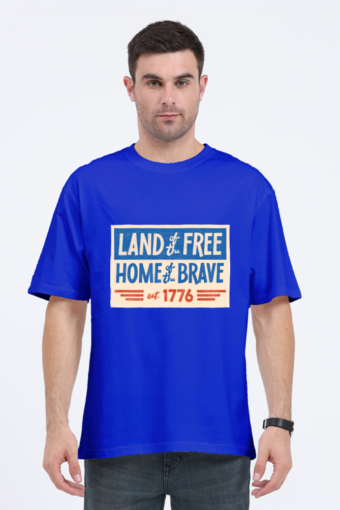Unmatched Comfort: Bluelander Oversize Classic Cotton T-Shirts, Elevate Your Casual Look!