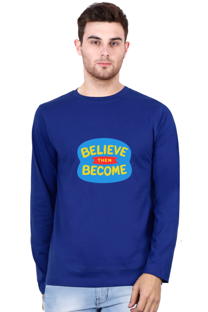 Reach for the Stars: Elevate Your Spirit with Bluelander's Cotton Full Sleeve Tees!
