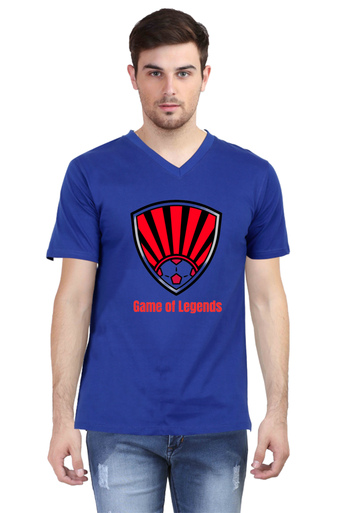 Reinvent Your Look: Bluelander's V Neck Cotton Half Sleeve T-Shirts - Embrace Elevated Style!
