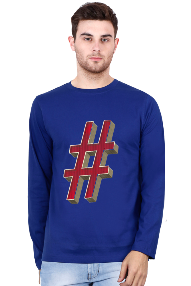 Unleash Your Style: Bluelander's Full Sleeve Cotton T-Shirts for Fashion Mavericks!