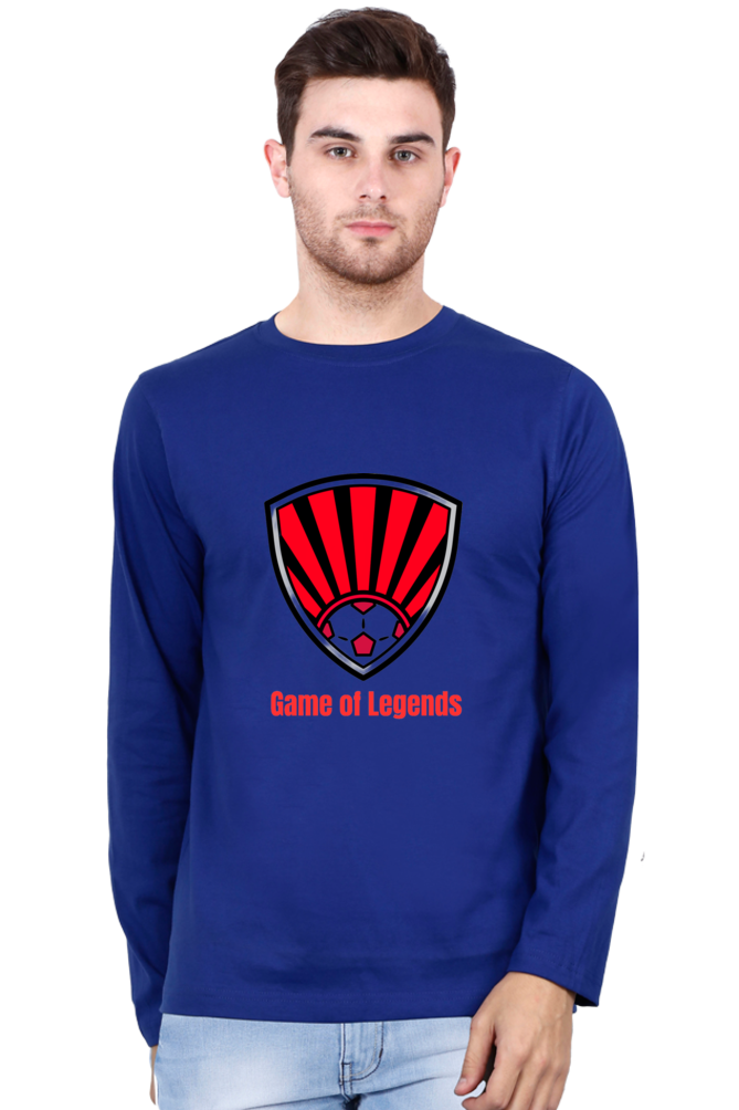 Bluelander's Cotton Full Sleeve T-Shirt - Welcome a Wave of Fresh Fashion!