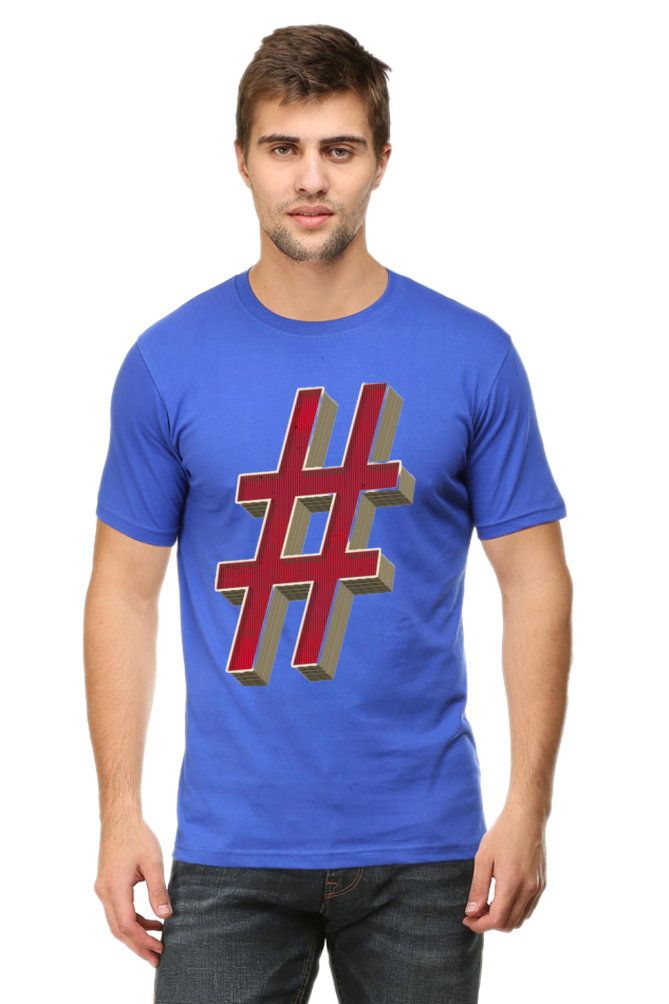 Half the Sleeves, Double the Fun: Bluelander's Half Sleeve Cotton T-Shirts for Playful Spirits!