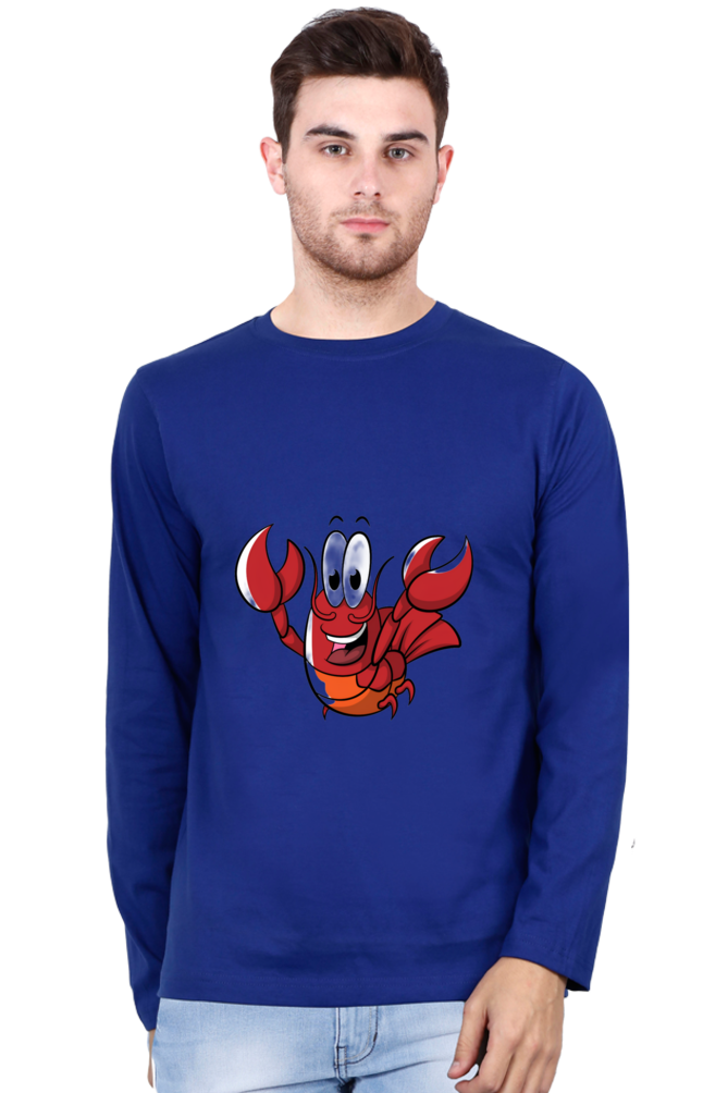 Discover Ultimate Design: Bluelander's Cotton Full Sleeve T-Shirts - Embrace Style and Softness!
