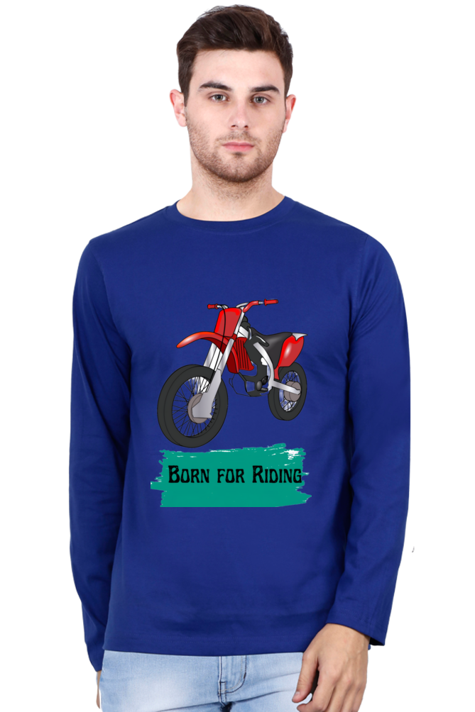 Ride in Style with Bluelander's Cotton Full Sleeve T-Shirts, Make a Statement!