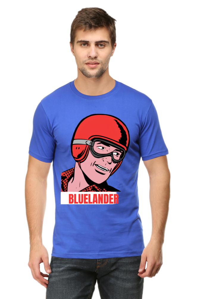 Elevate Your Style with Bluelander's Cotton Half Sleeve T-Shirt!