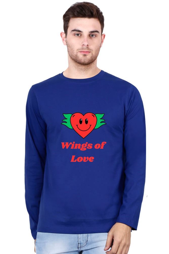 Bluelander's Cotton Full Sleeve Tee - Spread Love, Spread Color!