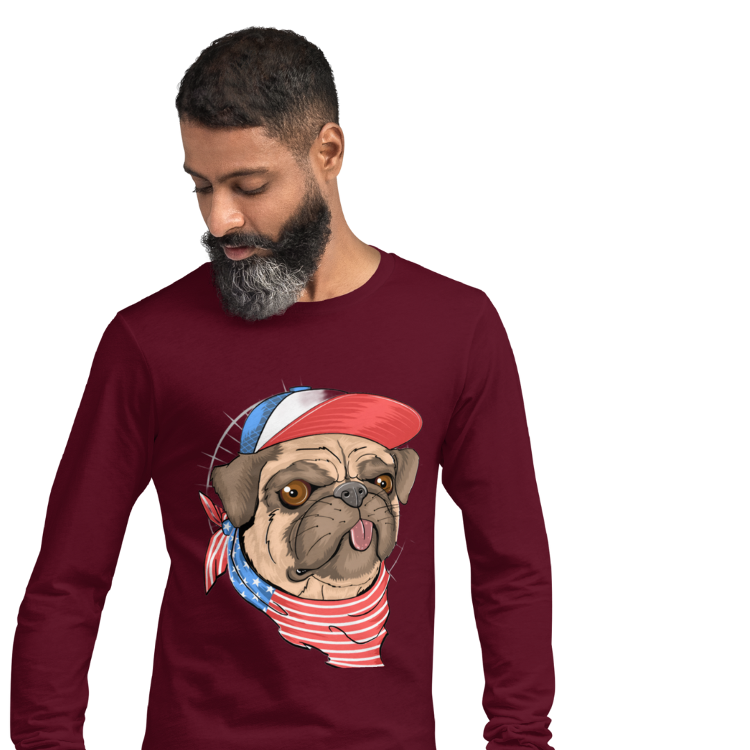 Brighten Your Day with Bluelander Cotton Full Sleeve T-Shirt | 'Play with Colors, Take the Pain Out' Design | 100% Cotton, Pre-Shrunk, Bio Washed