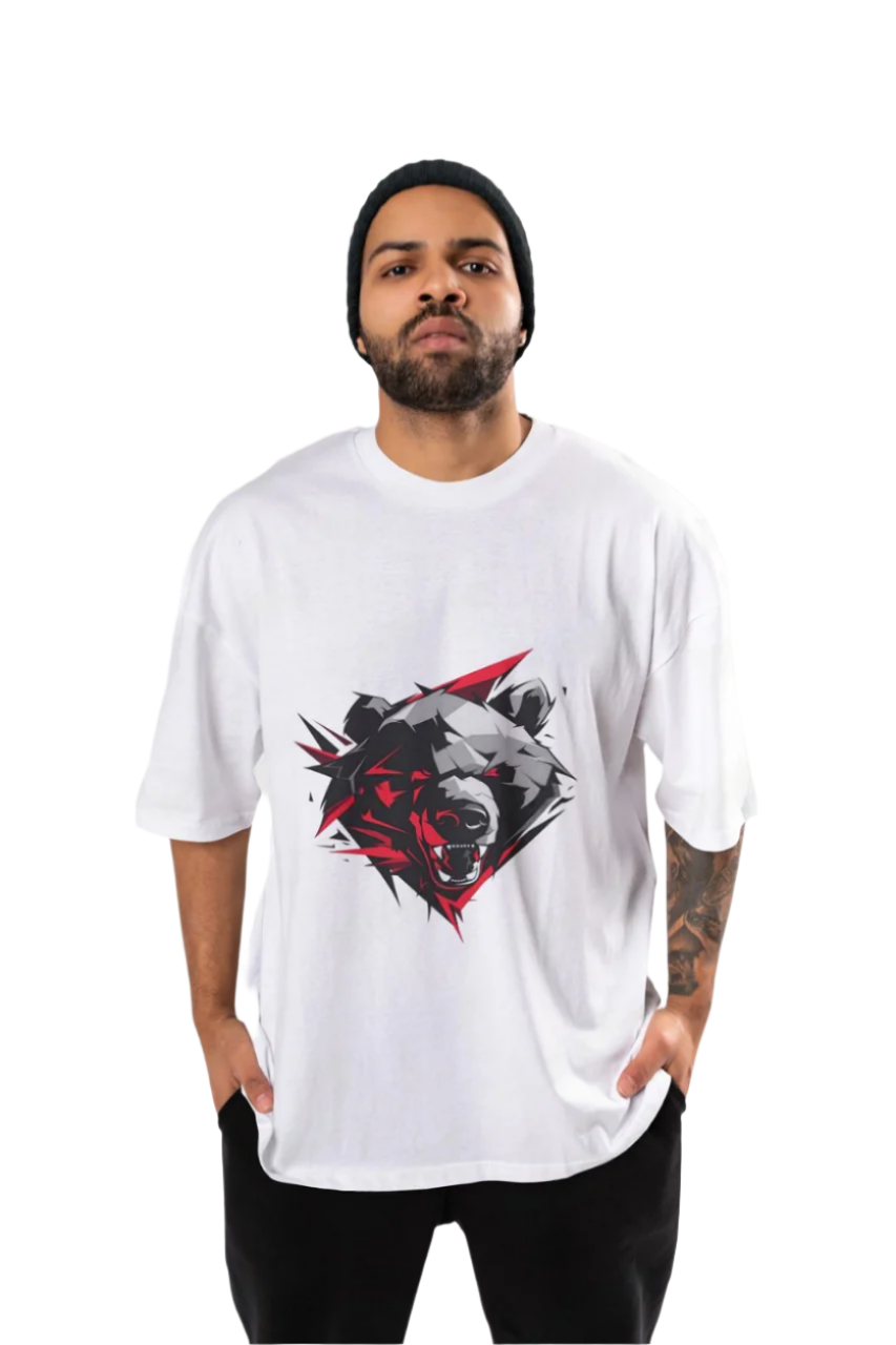Bluelander's Unisex Terry Oversized T-Shirt: Premium Cotton.