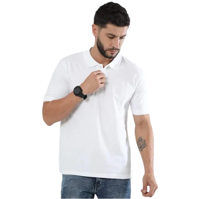Bluelander's Polo: 220 GSM Premium Cotton - Super Combed, Bio Washed, Unisex Fit. Step into comfort, stride towards your dreams