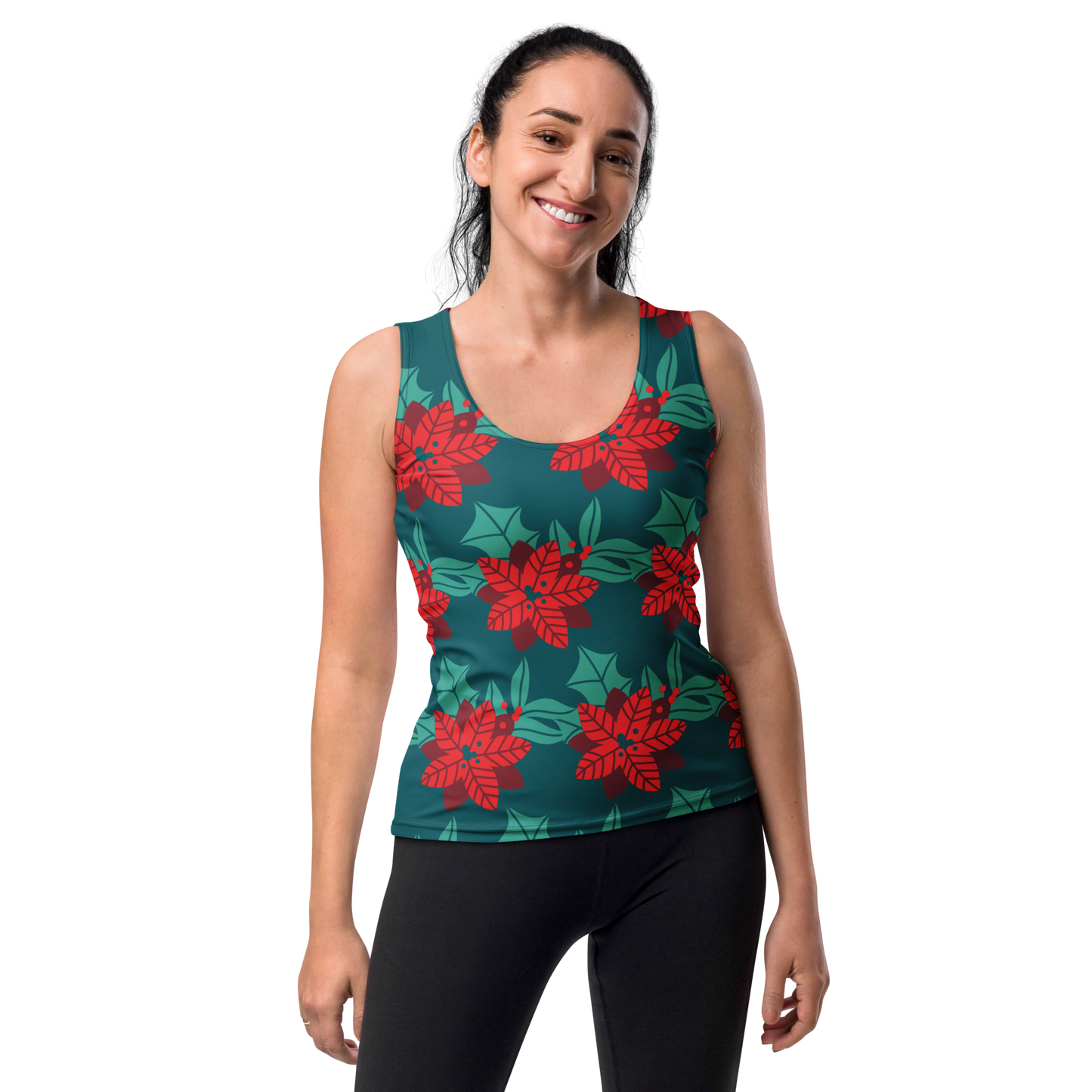 Experience Comfort and Style: Premium All-Over Printed Tank Tops by Bluelander.