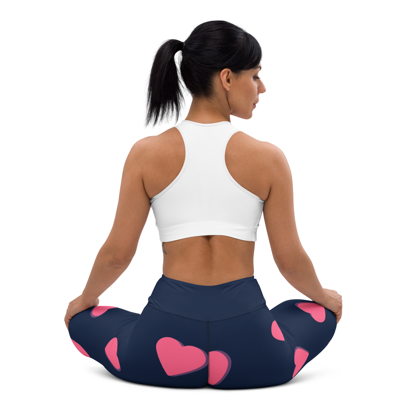 BLUELANDER's premium All Over Printed High Waist Leggings with Pockets.