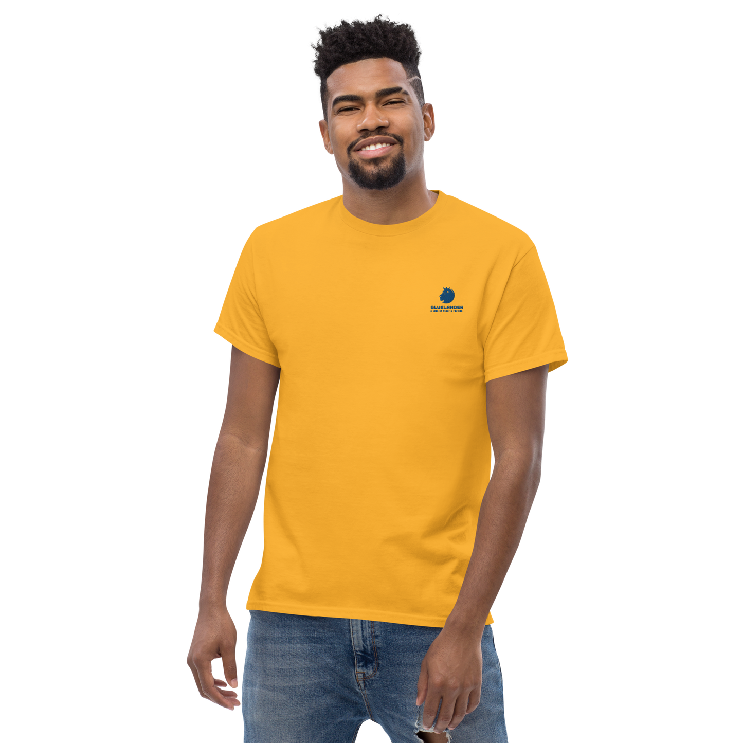Bluelander Unisex Classic T-Shirt | New Colorful Tees | Soft Cotton, Super Combed, Pre-Shrunk, Bio Washed.