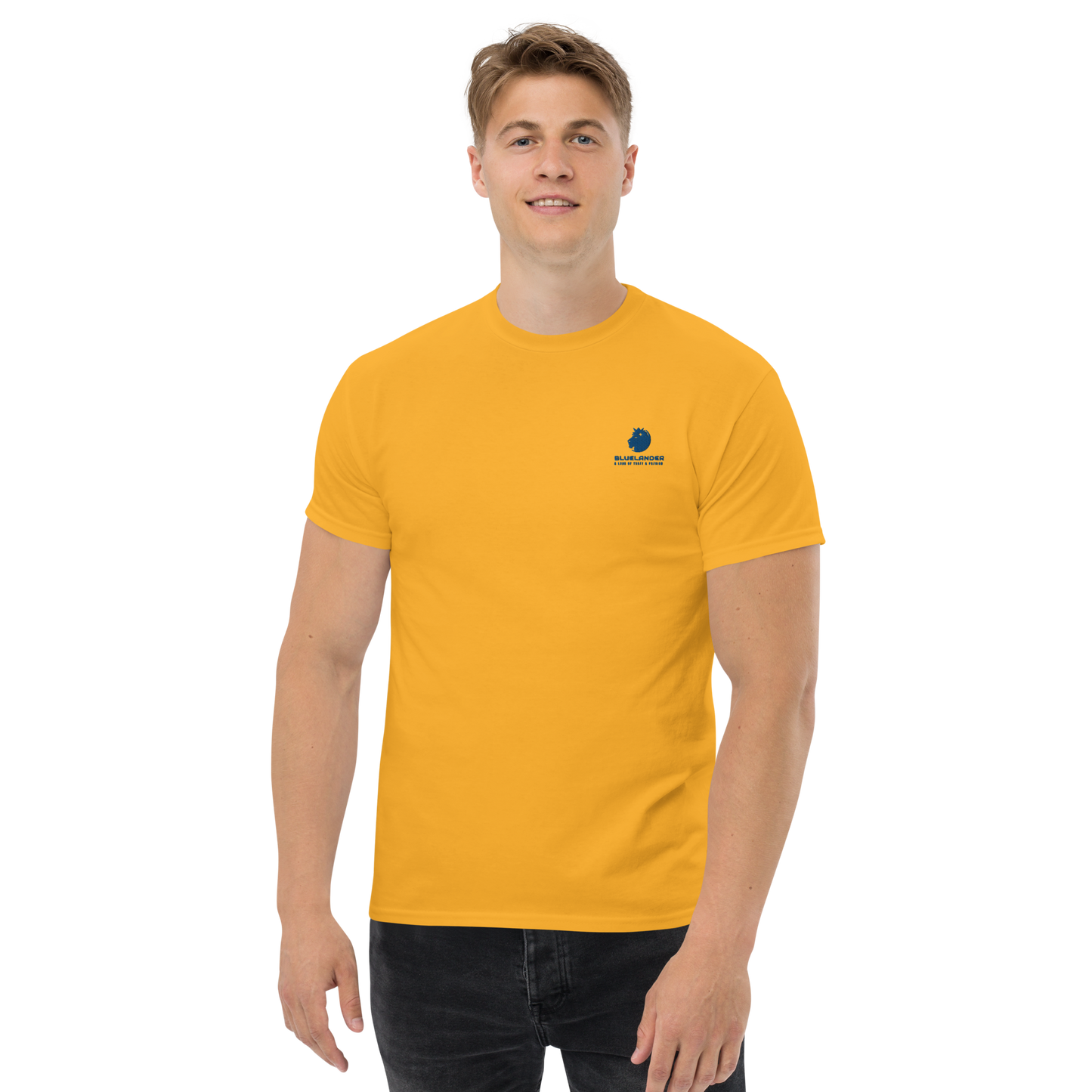 Bluelander Unisex Classic T-Shirt | New Colorful Tees | Soft Cotton, Super Combed, Pre-Shrunk, Bio Washed.