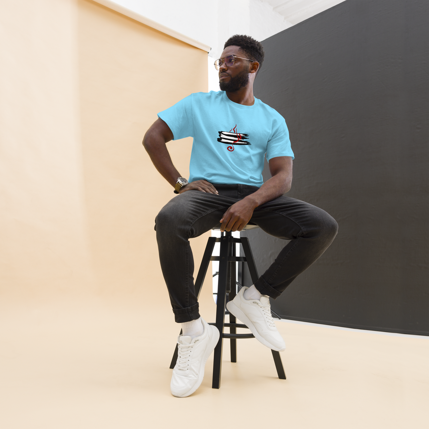 Carry Spirituality with you : Bluelander T-Shirt | 100% Premium Cotton, Pre-Shrunk, Bio Washed | Positive Vibes