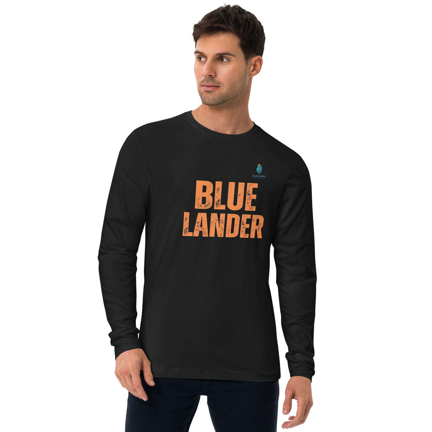 Bluelanders Unisex Soft Cotton bio washed Full-Sleeve T-Shirt.