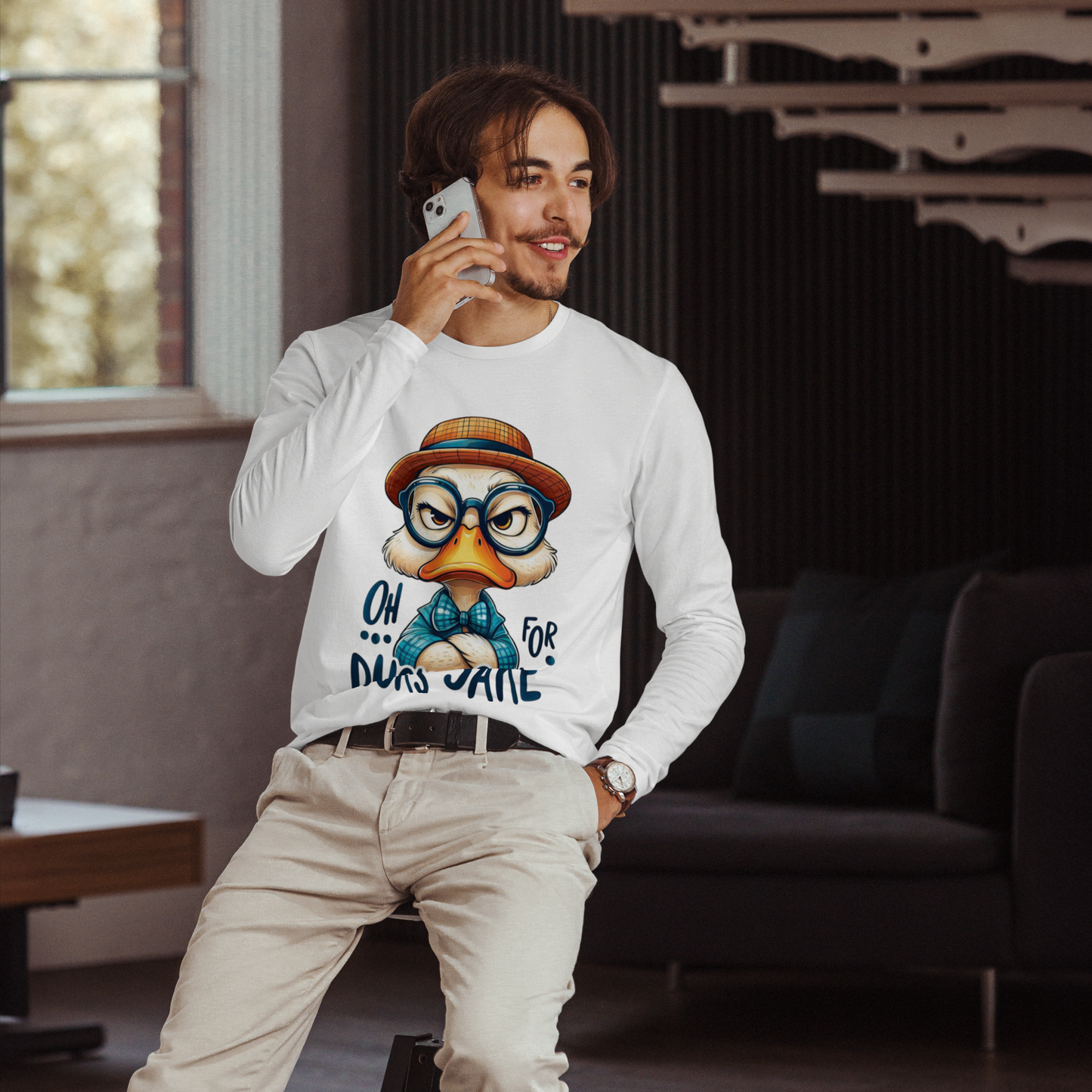 Bluelanders: Comfort Meets Style - Unisex Premium Cotton Bio-Washed Full-Sleeve T-Shirt