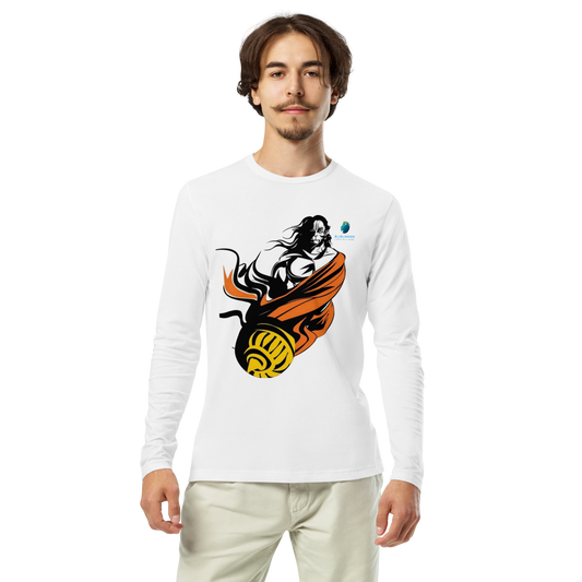 Hanuman's Strength, Modern Style: Bluelanders Premium Full-Sleeve T-Shirt