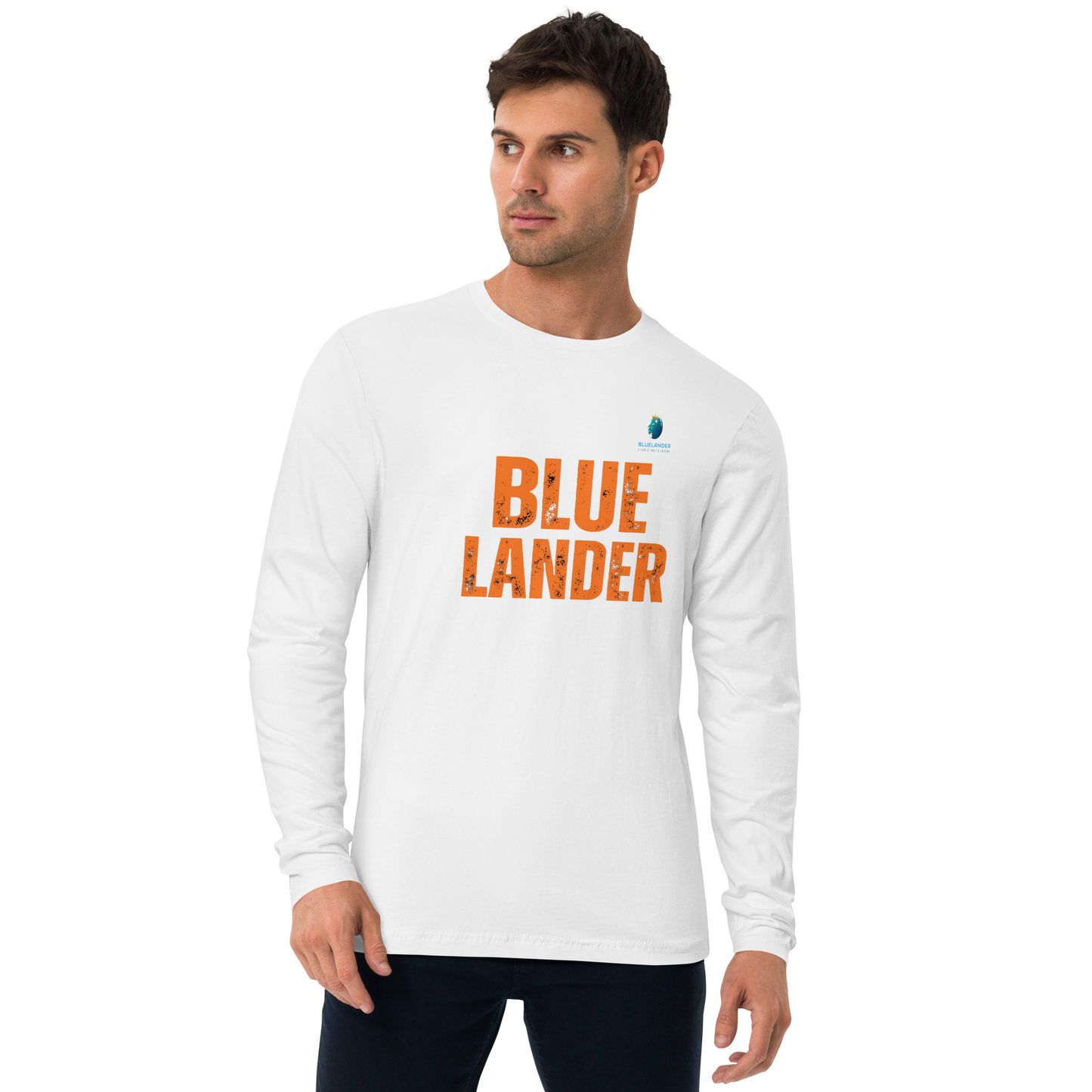 Bluelanders Unisex Soft Cotton bio washed Full-Sleeve T-Shirt.