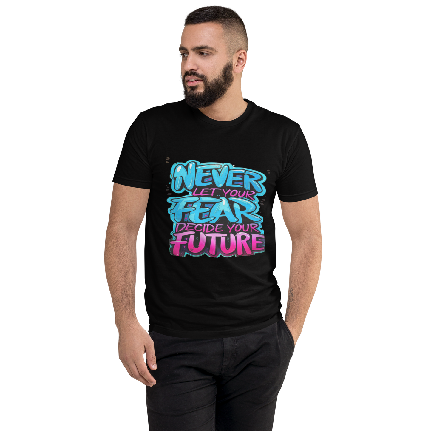 Bluelander Premium Cotton Unisex T-Shirt - Super Combed, Pre Shrunk, Bio Washed, Lycra Ribbed Neck | Power of Love and Fashion