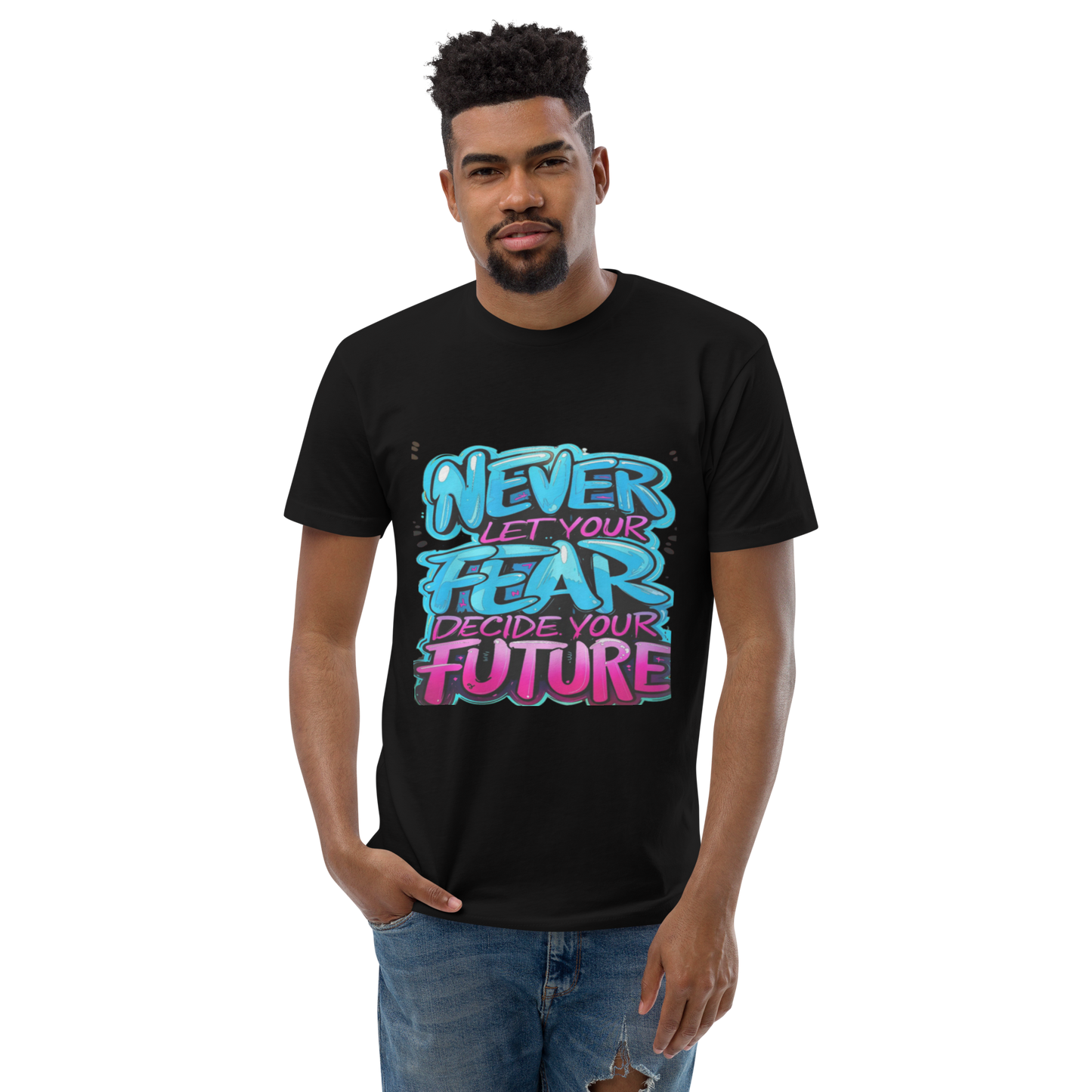 Bluelander Premium Cotton Unisex T-Shirt - Super Combed, Pre Shrunk, Bio Washed, Lycra Ribbed Neck | Power of Love and Fashion