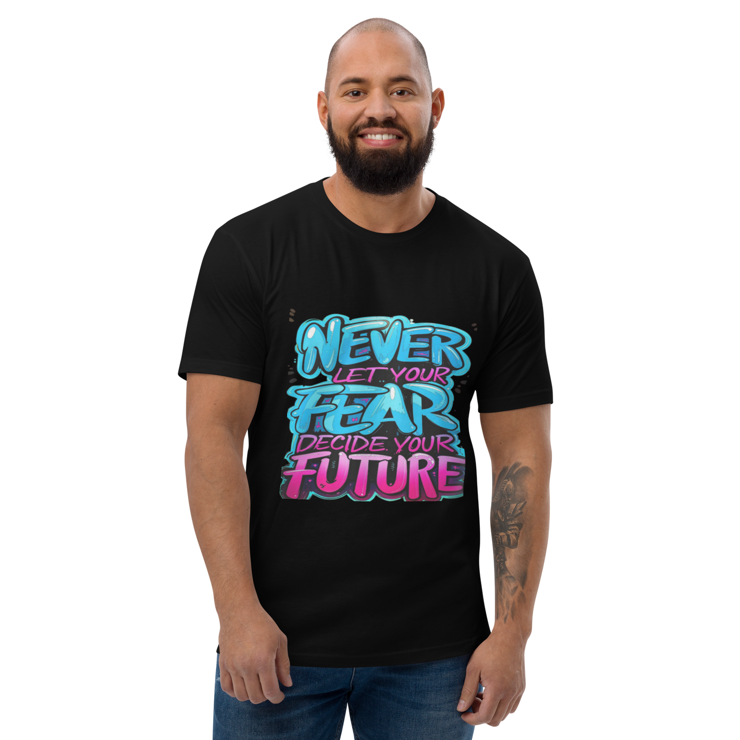 Bluelander Premium Cotton Unisex T-Shirt - Super Combed, Pre Shrunk, Bio Washed, Lycra Ribbed Neck | Power of Love and Fashion