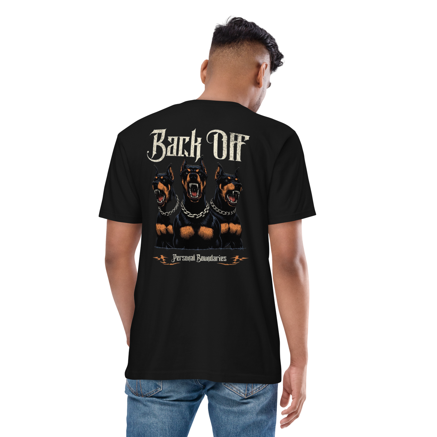 Premium Bluelander Cotton Unisex T-Shirt | Bio Washed | Unique Back Print Show drafts