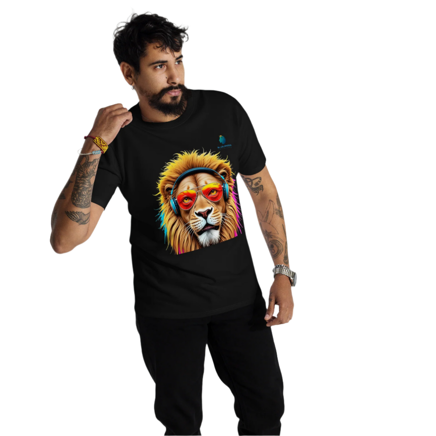 Rule the World: Bluelander's Premium Cotton Bio-Washed Half-Sleeve T-Shirt