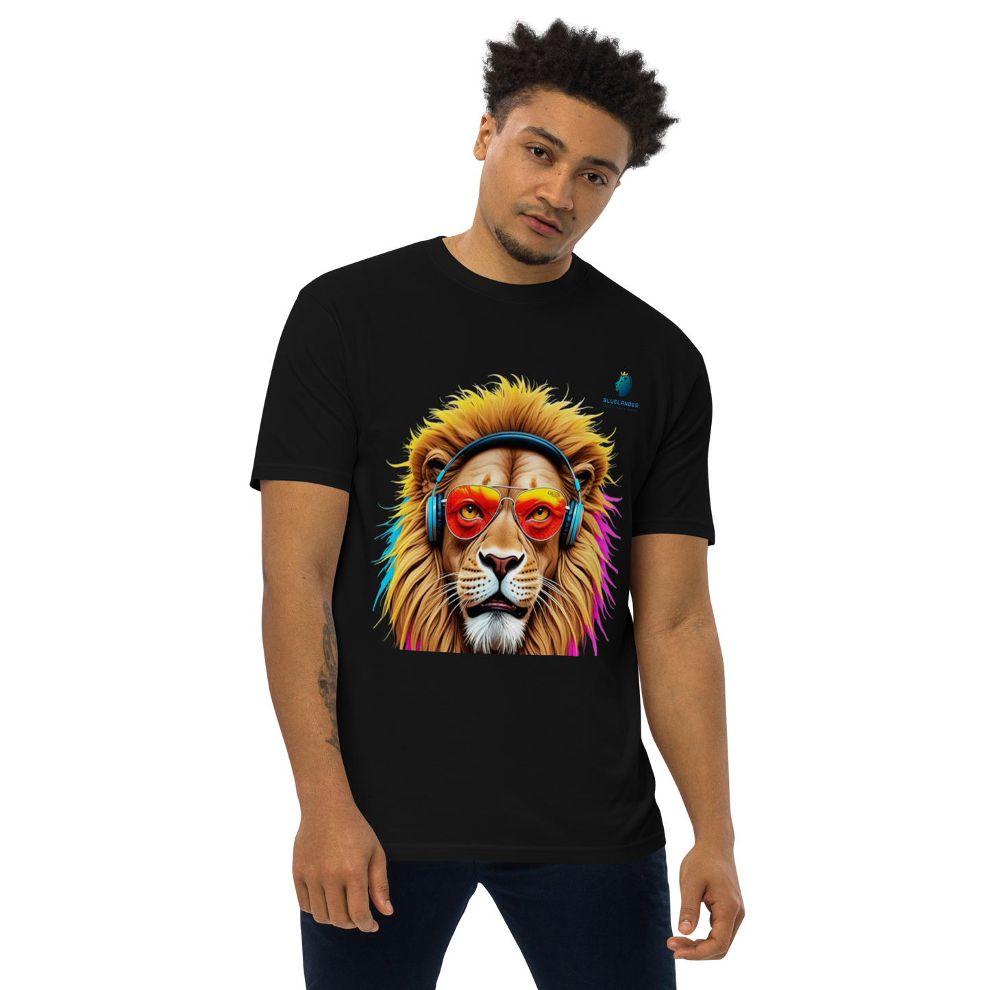 Rule the World: Bluelander's Premium Cotton Bio-Washed Half-Sleeve T-Shirt
