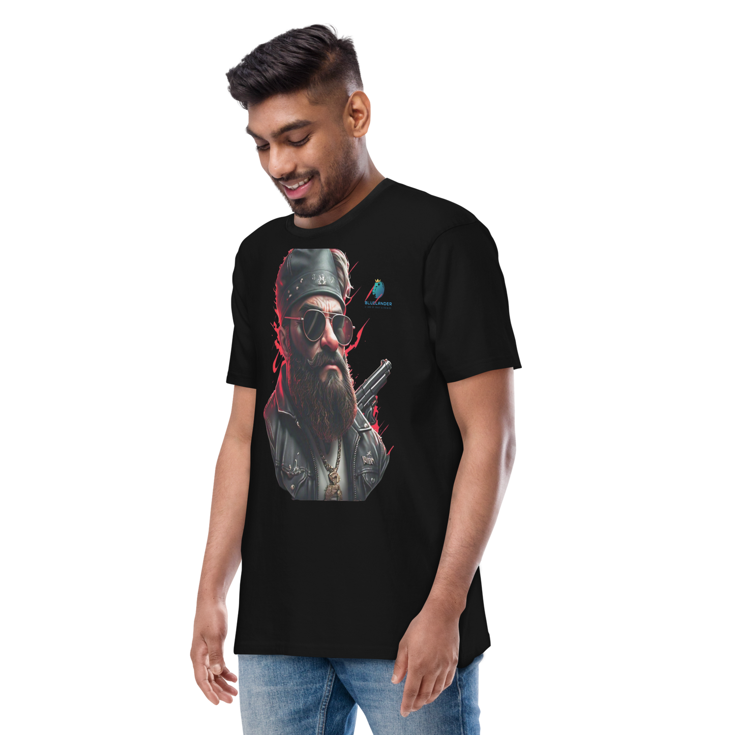 Upgrade Your Everyday: Bluelander's Premium Unisex Cotton Bio-Washed Half-Sleeve T-Shirt