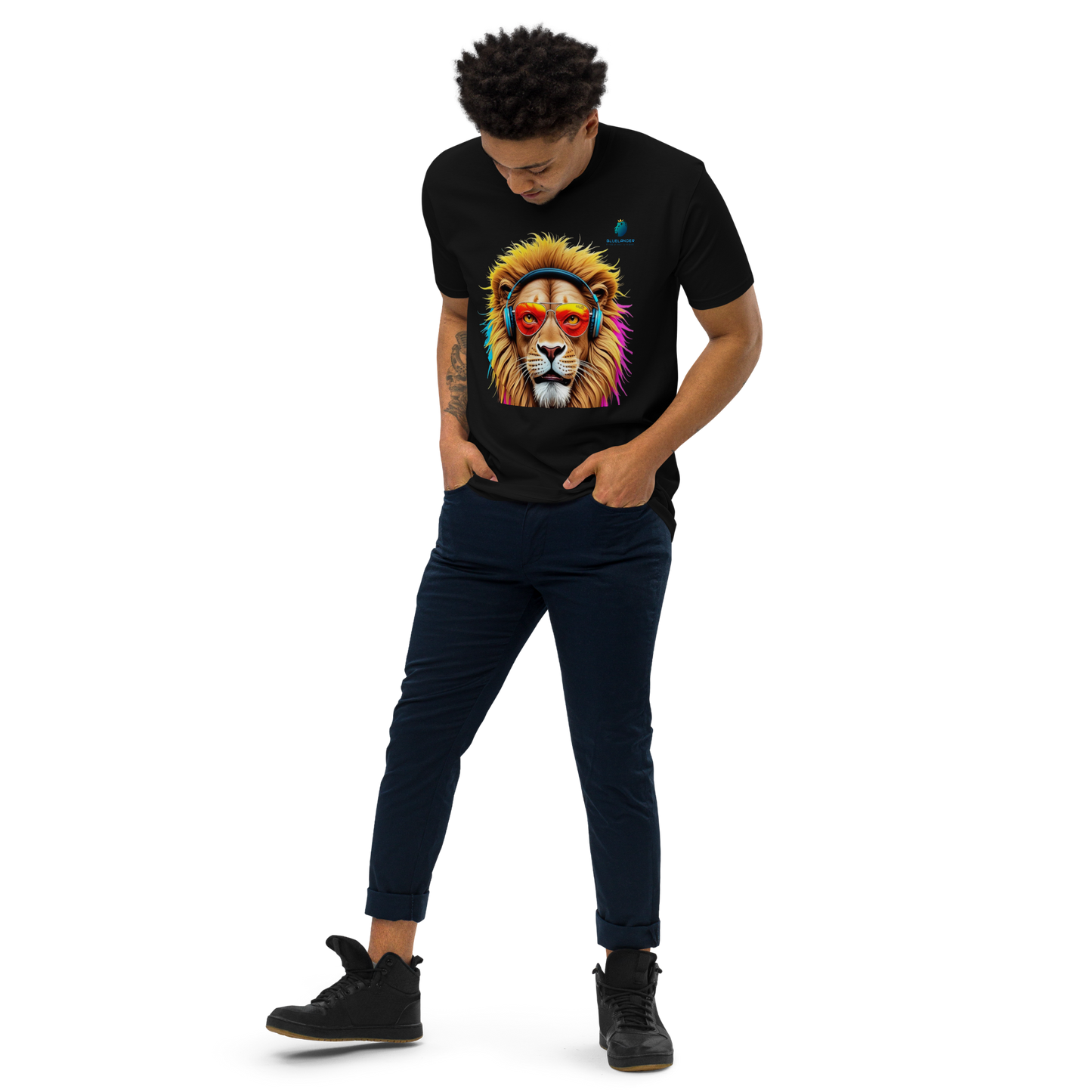 Rule the World: Bluelander's Premium Cotton Bio-Washed Half-Sleeve T-Shirt