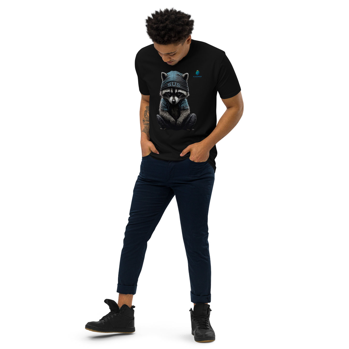 Be the Trend: Bluelander's Bio washed Unisex Premium Cotton T-Shirt.