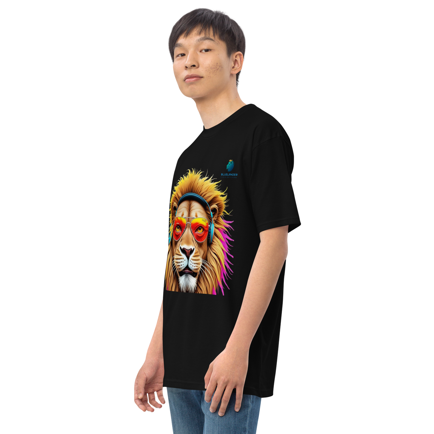 Rule the World: Bluelander's Premium Cotton Bio-Washed Half-Sleeve T-Shirt