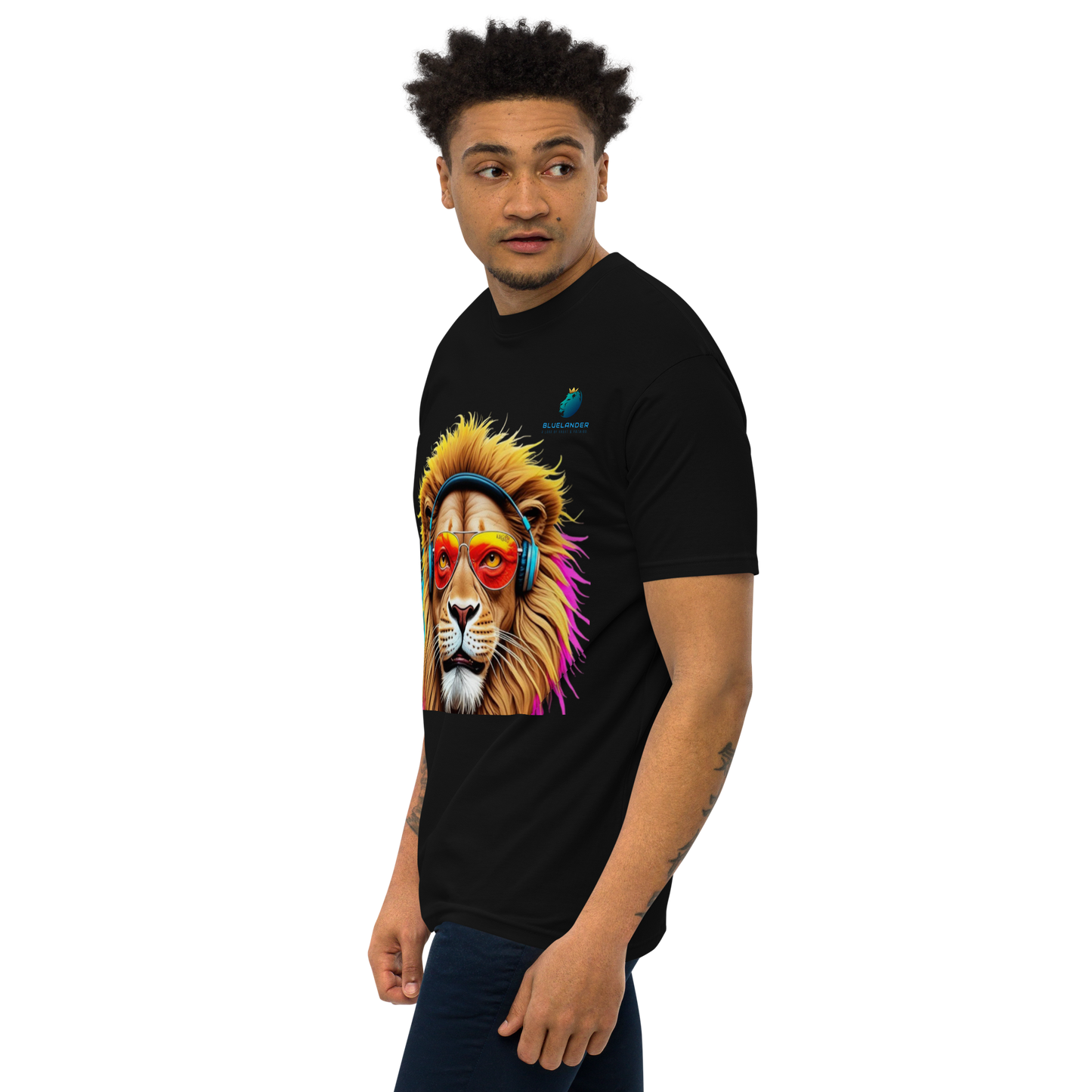 Rule the World: Bluelander's Premium Cotton Bio-Washed Half-Sleeve T-Shirt