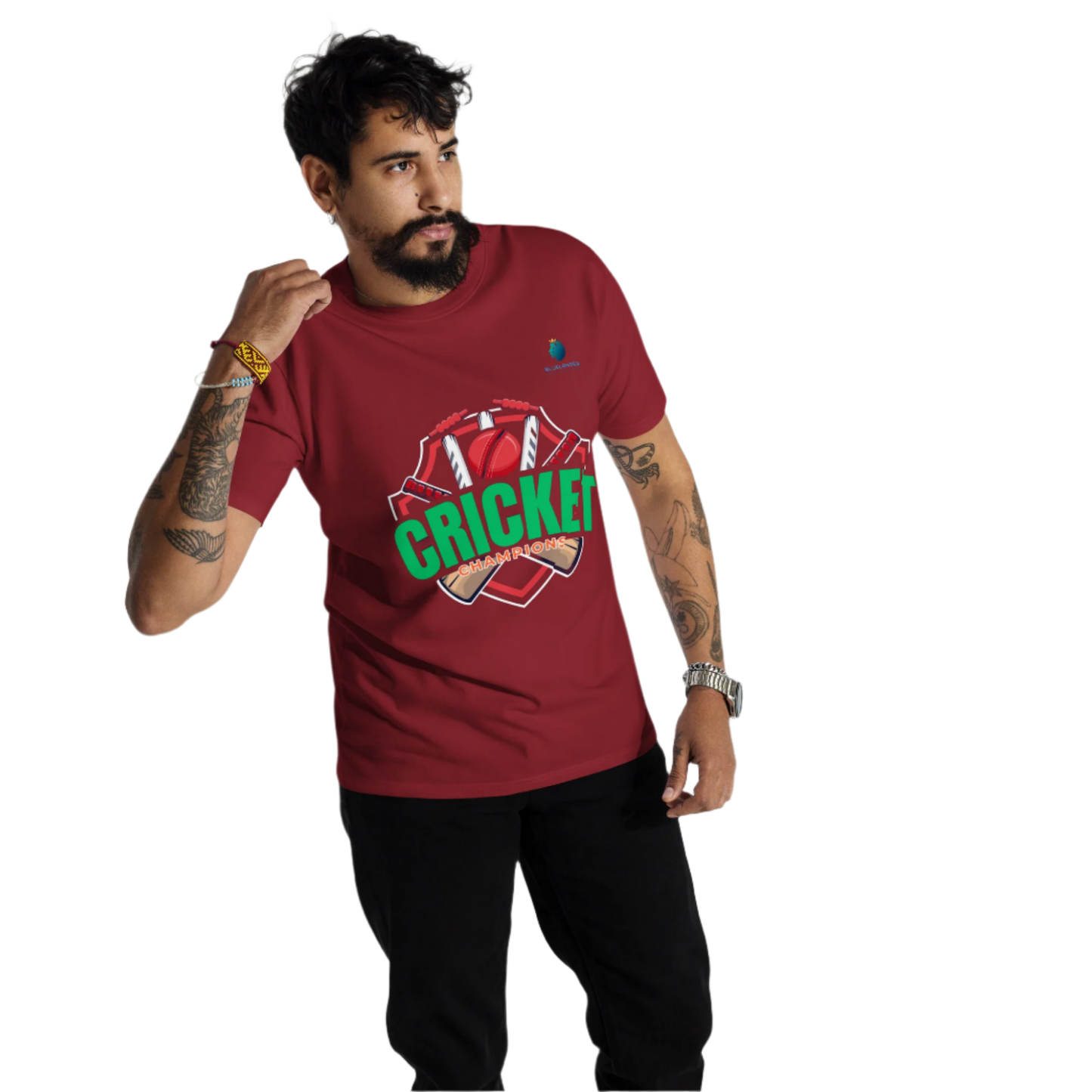 Bluelanders: Premium Cotton Unisex Half-Sleeve T-Shirt : Timeless Style.